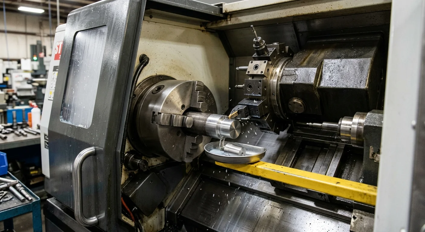 Part catcher on a turning center: when you need one | East CNC | East CNC