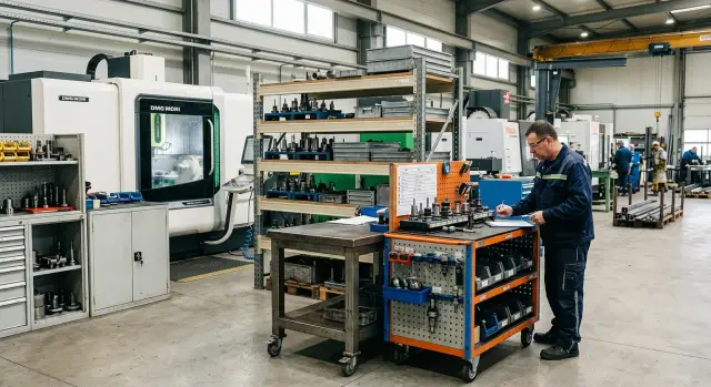 CNC alətlərinin ABC təhlili: artıq anbarı necə azaltmaq