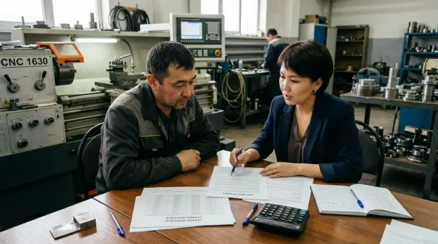 Лизинг станка с ЧПУ в Казахстане: что проверить в договоре