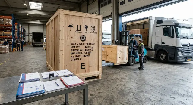 Sərhəddən dəzgah tədarükü: müqavilə, logistika, istismara vermə