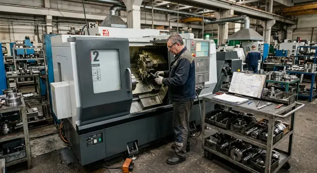 Production bottleneck: setup, cycle time or part routing