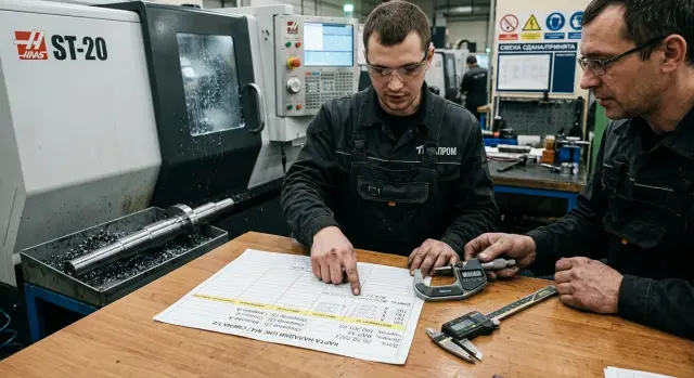Operator dəyişəndə CNC-də dayanıqlı texnoloji proses