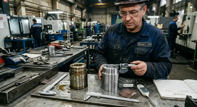 Контроль детали после мойки: почему расходятся замеры