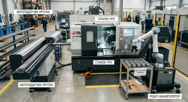 Bar Feeder or Robot Loading: What to Choose