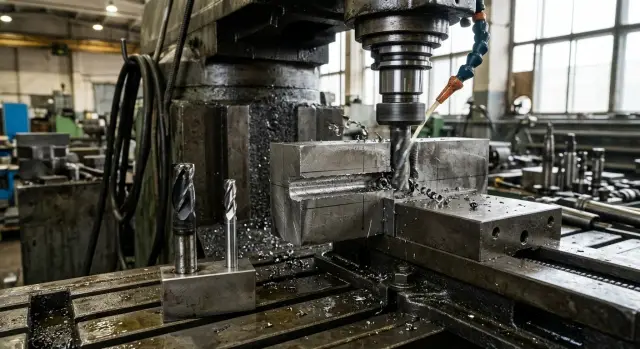 Фрезерование пазов в стали: одна фреза или два прохода